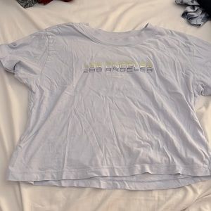 Hollister Pastel Crop Tee